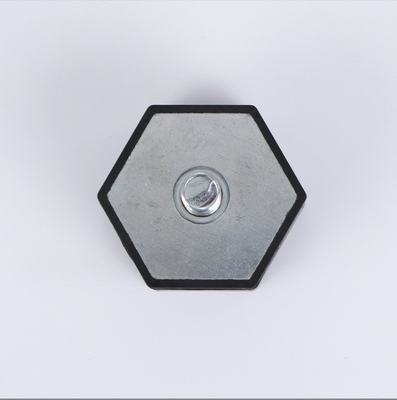 Gomma e metallo Custom Hexagonal Motor Shock Absorber Pad Foot per tampone pneumatico