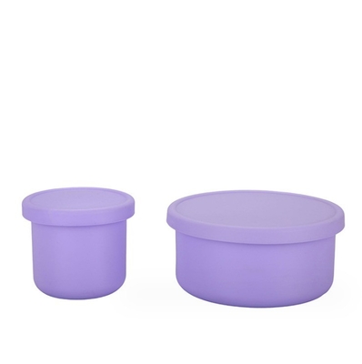 Un'alimentazione sana resa facile con la nostra scatola da pranzo in silicone portatile da 9 cm x 14 cm