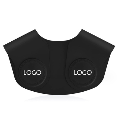 Logo personalizzato Barbiere Sciarpa di silicone nero per taglio e tintura dei capelli nei prodotti da salone