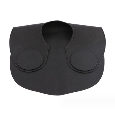 Logo personalizzato Barbiere Sciarpa di silicone nero per taglio e tintura dei capelli nei prodotti da salone