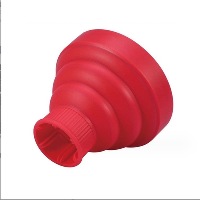 Diffusore a soffiatura per capelli ricci pieghevole con materiale di silicone e servizio di stampaggio