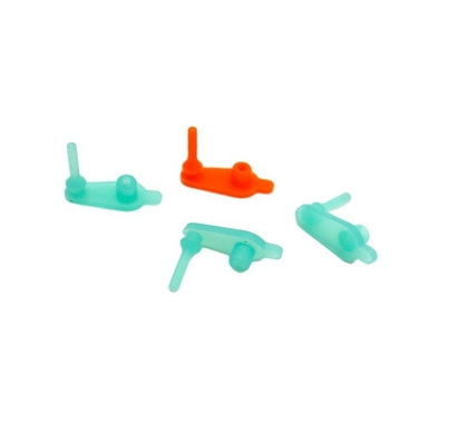 Servizio di stampaggio di prodotti in gomma Tappo in silicone per presa di corrente a pulsante DC impermeabile