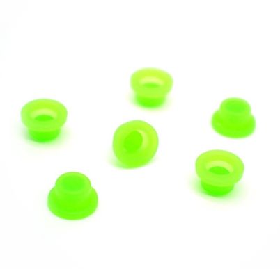 Cappuccio del pulsante fluorescente materiale SBR per la torcia della coda del pulsante tocco