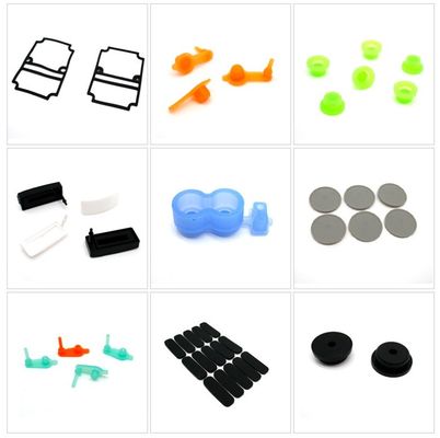 Cappuccio del pulsante fluorescente materiale SBR per la torcia della coda del pulsante tocco