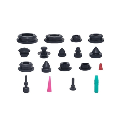 Parti di tenuta fisse in gomma di silicone con varie dimensioni e OEM personalizzato