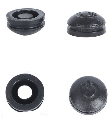 OEM ODM Custom Waterproof LED Silicone Button Cap per dispositivi elettronici a singolo punto