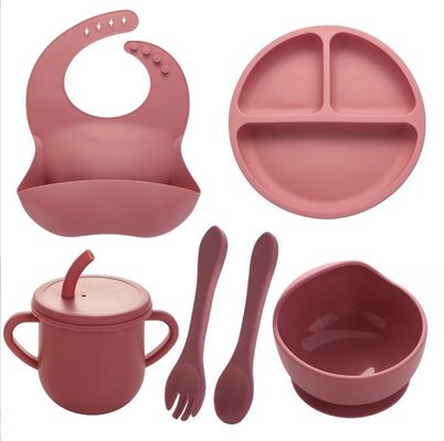 Set di cucina in silicone per bambini piccoli