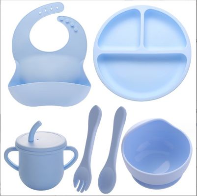 Set di cucina in silicone per bambini piccoli