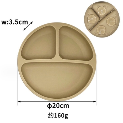 Piatto di silicone leggero e morbido senza BPA