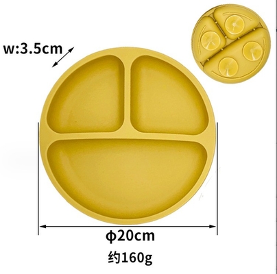 Piatto di silicone leggero e morbido senza BPA