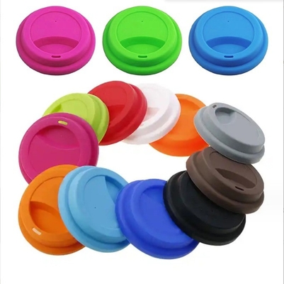 Tipo di bevande Tazze Dischi Riutilizzabile Tazza da caffè in silicone Copertura Tazza di gomma colorata