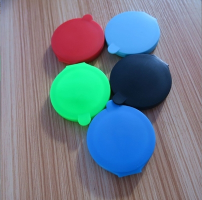 Logo personalizzato doppio lato vetro silicone specchietto tascabile per il regalo trucco stile moderno