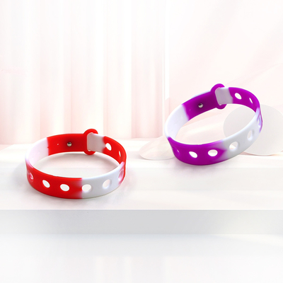 Disegno di lavorazione del silicone incantesimi regolabili braccialetti per eventi