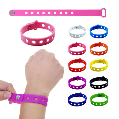 Disegno di lavorazione del silicone incantesimi regolabili braccialetti per eventi