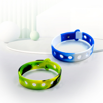 Disegno di lavorazione del silicone incantesimi regolabili braccialetti per eventi