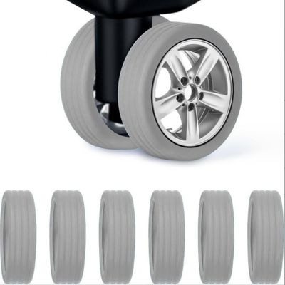 La ruota del bagaglio in silicone offre la massima protezione per le ruote