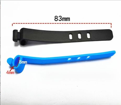 Organizzatore per portacavi a cinghia di silicone colorato per modellare cavi USB di qualità alimentare