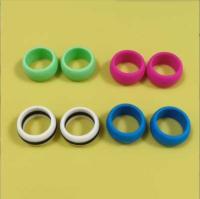 Anello di nozze in silicone da 18 mm adatto a uomini e donne