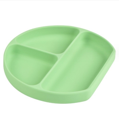 Produzione di piatti Piatto di aspirazione in silicone di qualità alimentare sicuro e durevole per bambino