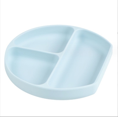 Produzione di piatti Piatto di aspirazione in silicone di qualità alimentare sicuro e durevole per bambino