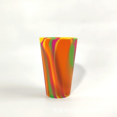 Tazza da caffè in silicone all'aperto sostenibile e indistruttibile per la bevanda alimentare