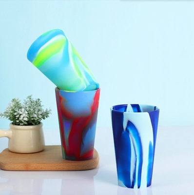 600 ml di vetro in silicone indistruttibile riutilizzabile e conveniente per gli amanti del vino