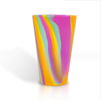Tazze da viaggio incrollabili per il logo personalizzato Tazze da caffè e tè Tazze da bere Tazze d'acqua di silicone