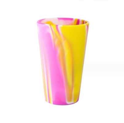 Tazze da viaggio incrollabili per il logo personalizzato Tazze da caffè e tè Tazze da bere Tazze d'acqua di silicone