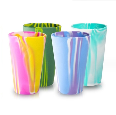 Tazza da caffè da viaggio con maniglia Tazza da bere Sostenibile Tazze di silicone personalizzate Tumbler