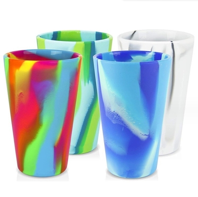 Tazze di caffè in silicone personalizzate Tumbler regalo per i viaggi Tazza di caffè con maniglia Tazza da bere