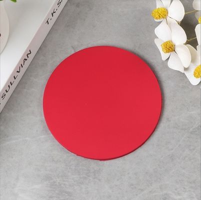 Sottocappelli per bicchieri di bevande impermeabili Disegno personalizzato Sottocappelli in PVC da stampa a sublimazione morbida