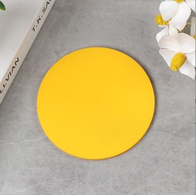 Sottocappelli per bicchieri di bevande impermeabili Disegno personalizzato Sottocappelli in PVC da stampa a sublimazione morbida