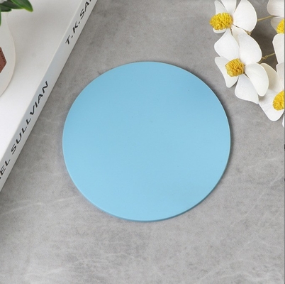 Tavolo rotondo con logo stampato su misura per tazze da bere Matta morbida in PVC in materiale resistente