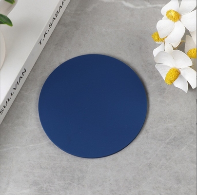 Tavolo rotondo con logo stampato su misura per tazze da bere Matta morbida in PVC in materiale resistente