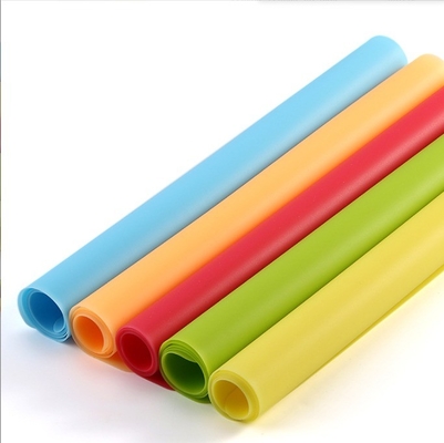 In magazzino Quadrato Colorato Anti-Slip Silicone Drink Coasters Coppa Pad Mat Design Stile Nessuna