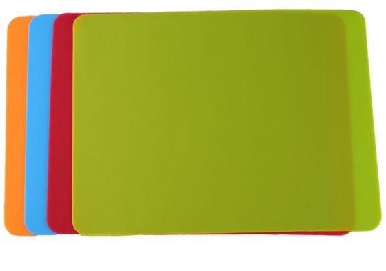 Materassi da tavolo in silicone anti-slip e facili da pulire per alimenti occidentali a forma di rettangolo