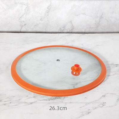 Silicone resistente al calore e coperchio di pentola di vetro per cucina domestica polifunzionale