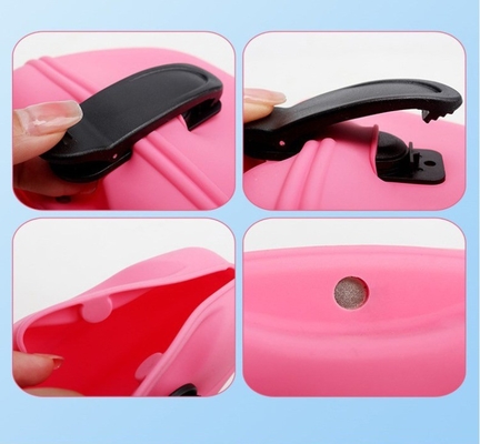 Cane da passeggio in alluminio Silicone Dog Food Snack Bag Portable Waist Pack per l'addestramento degli animali domestici