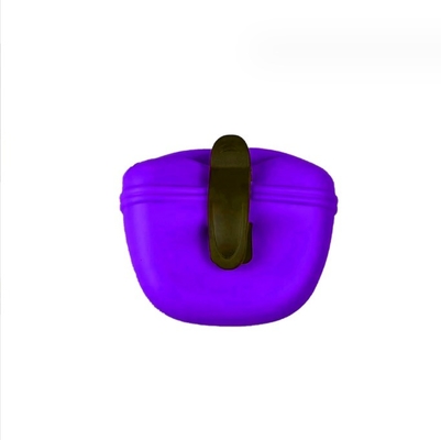 Servizio di taglio Borsa portatile per cani in silicone con chiusura magnetica e sacchetto per la cintura