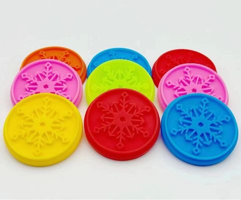 Timbri per biscotti Manico di legno Tagliatore di biscotti di Natale in silicone per la cottura sostenibile