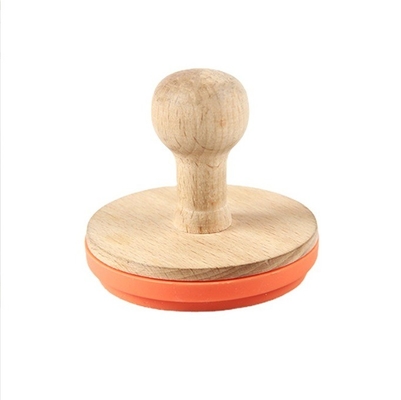 Strumenti per la decorazione della cottura di Natale di qualità alimentare di silicone di legno francobolli e tagliatrici di biscotti