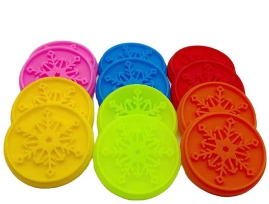 Strumenti per la decorazione della cottura di Natale di qualità alimentare di silicone di legno francobolli e tagliatrici di biscotti