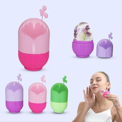 Roller di ghiaccio di silicone per il viso Freeze Ice Cream Roller Maker Tools Machine