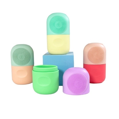Cubo Faciale in Silicone Occhi Collo Cura della Pelle Roller di Ghiaccio Per Il Volto Strumenti Di Ghiaccio Sostenibili