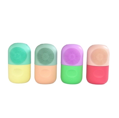 Cubo Faciale in Silicone Occhi Collo Cura della Pelle Roller di Ghiaccio Per Il Volto Strumenti Di Ghiaccio Sostenibili