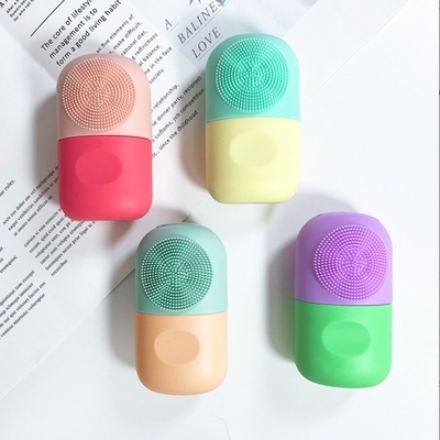 Cubo Faciale in Silicone Occhi Collo Cura della Pelle Roller di Ghiaccio Per Il Volto Strumenti Di Ghiaccio Sostenibili