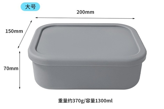 Freschezza Preservazione BPA Libero Silicone Scatole di deposito sigillata per bambini Silicone Bento Box