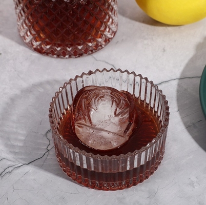 Modello avanzato per lo stampaggio del ghiaccio a fiori di rosa 3D Modelli di plastica per gli strumenti per gelati