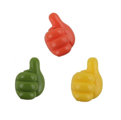 Stile iniezione di plastica di tipo PVC pollici verso l'alto per il gancio per la presa del cavo e il deposito delle chiavi