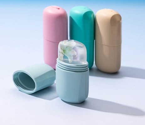 Roller per il viso in silicone riutilizzabile per il raffreddamento Roller per il ghiaccio per massaggi oculari per il viso Roller